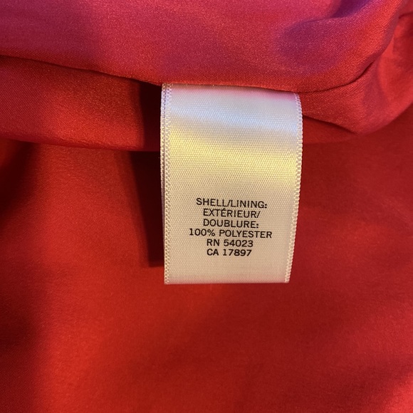 Banana Republic Pink Halter Dress Pleated Front - Picture 9 of 10